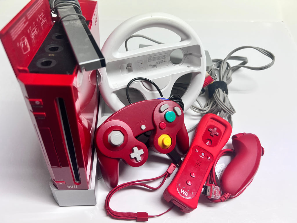 Modded Nintendo Wii Bundle (Mario Edition)