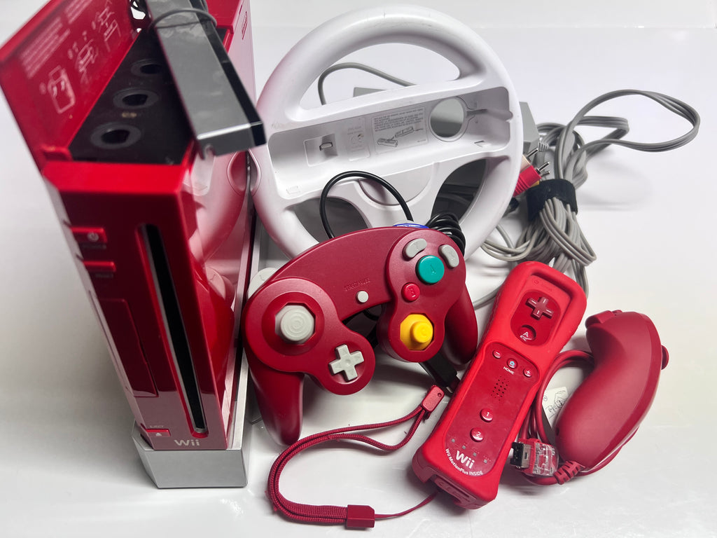 Modded Nintendo Wii Bundle (Mario Edition)