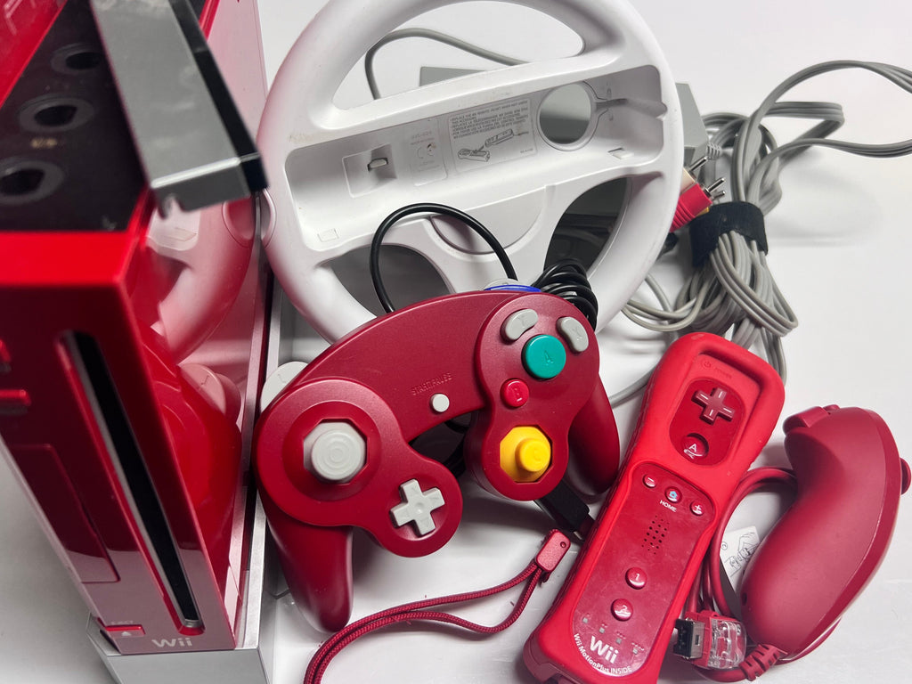 Modded Nintendo Wii Bundle (Mario Edition)