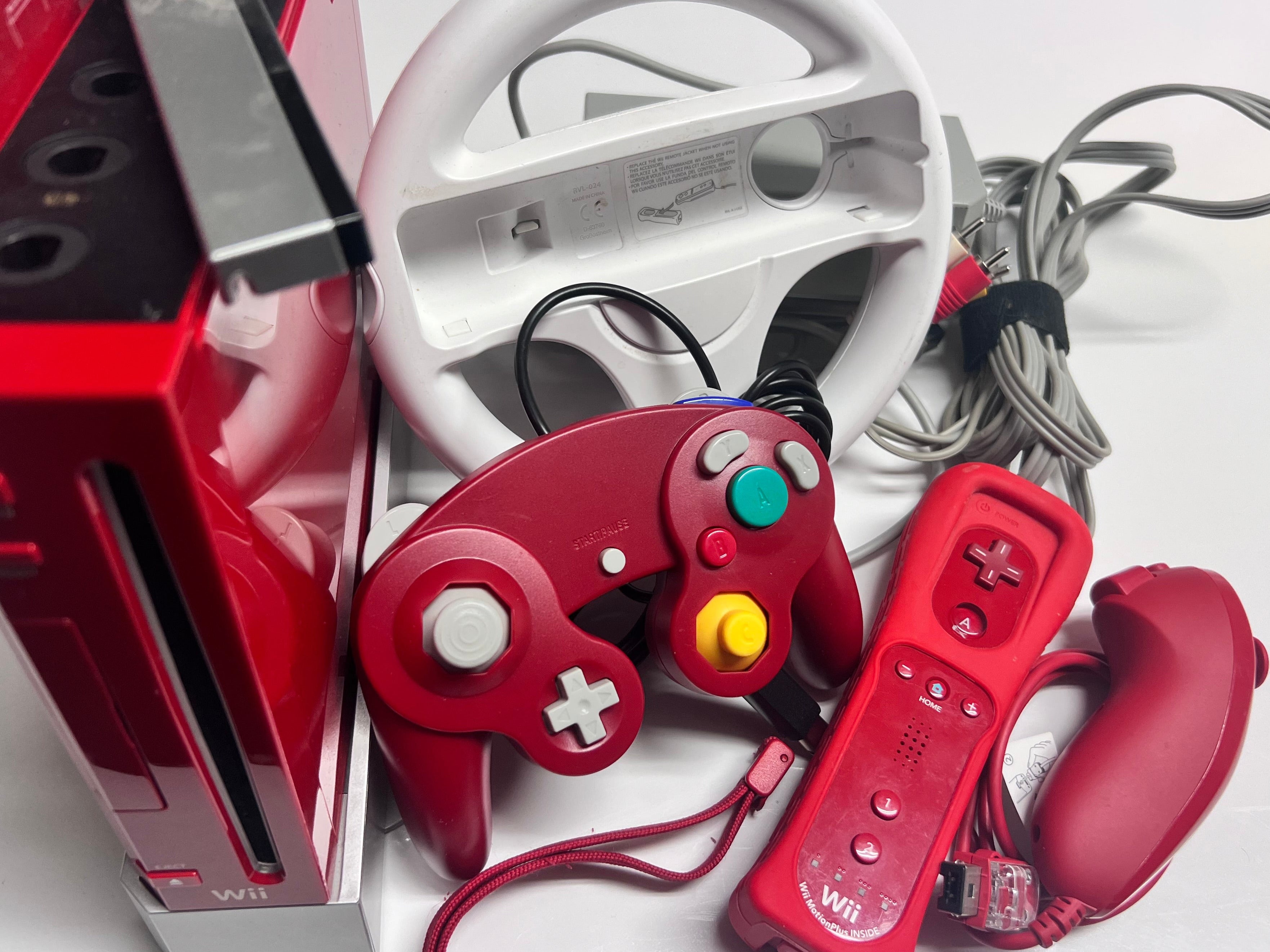 Modded Nintendo Wii Bundle (Mario Edition)